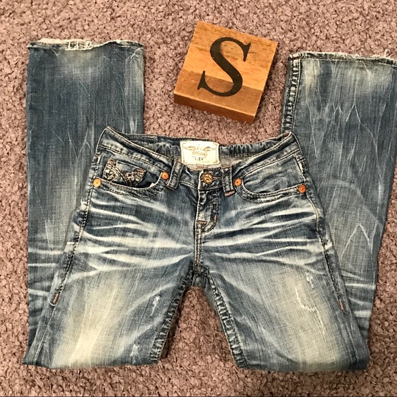 Big Star Denim - Big Star Distressed Liv Jeans, Sz: 27R